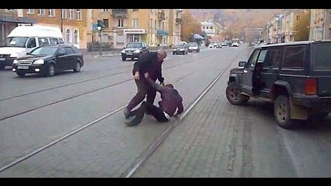 发生在你身边的真实版GTA-路怒,事故